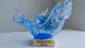 2019 artwash award trophy